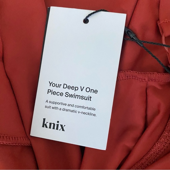 KNIX Your Deep V One Piece Swimsuit - Picture 4 of 5
